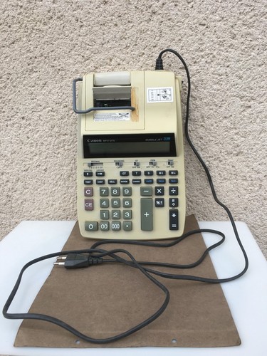 Ancienne calculatrice canon - ancienne,