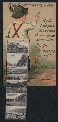 Carte postale leporello - leporello, bonn