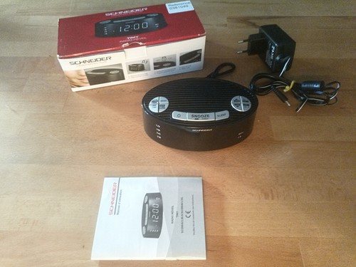 Radio réveil schneider timy - schneider,