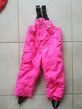 Salopette de ski rose foncé