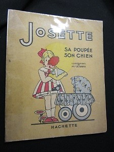 Josette poupée son chien - sa, poupée,