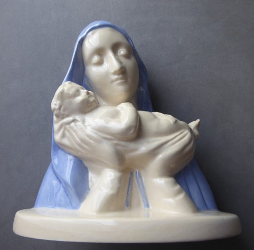 Statuette vierge enfant - à, l'enfant