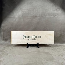 Decorative wooden board for champagne bottles Perrier-Jouët grand brut 1980