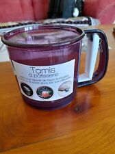 Tamis à farine en poudre portable, tasse à mailles, outil de pâtisserie