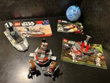 LOT LEGO - STAR WARS - 7668  REBEL SCOUT SPEDEER, 75006, 75001, 75000