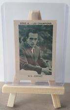 1934 RARE # 5 HENRI COCHET card Star Tennis Joseph MILLIAT sport trade