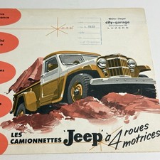JEEP CAMIONNETTES / 8p folder