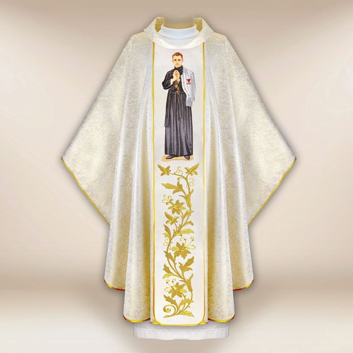 Chasuble avec image brodée - chasuble,