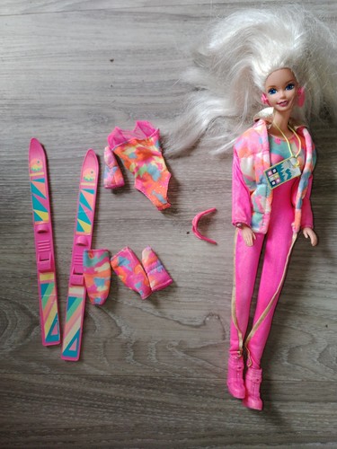 Poupée barbie 1991 ski - ski, fun