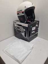 STORMER PEARL INDIANAPOLIS MAT Casque moto jet noir/blanc mat XS (53-54cm)