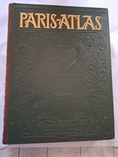 PARIS ATLAS DE 1910 - Texte de Fernand BOURNON - Format A4