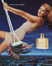 Publicité papier Parfum