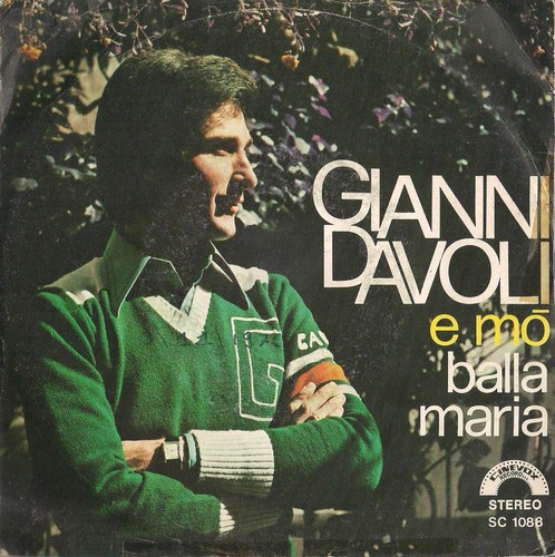 Disque tours gianni davoli - 45,