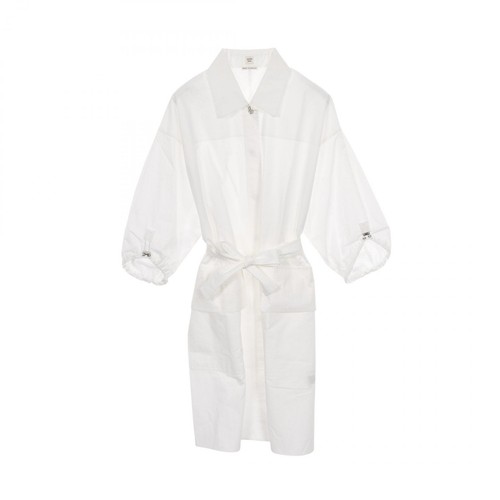 Robe hermes coton blanc - hermes,
