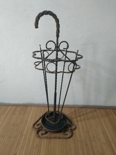 Porte-parapluie en fer forgé 