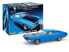 1970 Ford Torino Cobra 1:25 Plastique Model Kit Monogram