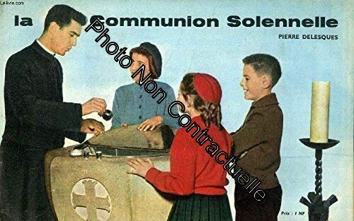 Communion solennelle - communion,
