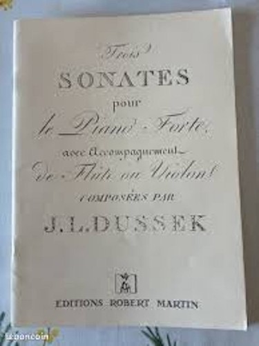 Dussek trois sonates pour - , le