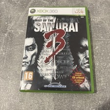 Way of the Samurai 3 - XBOX 360 Pal Complet Notice 2 Disques