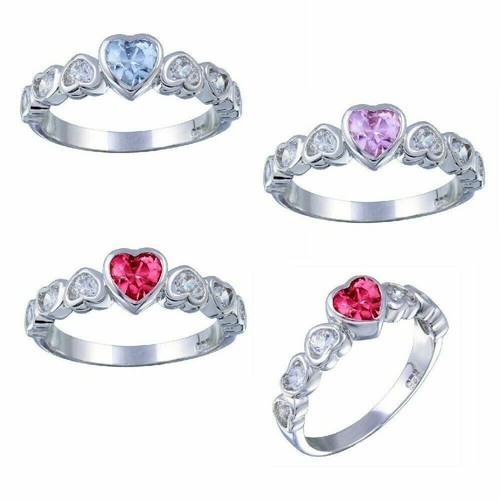 Cœur argent sterling bague - sterling,