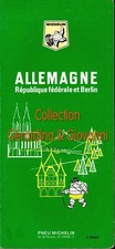 Guide Vert Michelin de l'Allemagne et Berlin -2éme édition de 1969
