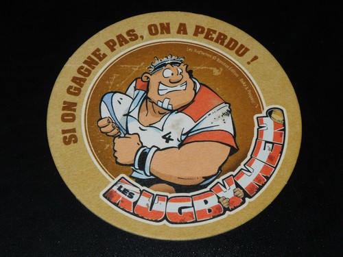 Sous bock les rugbymen - les,