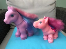 Lot de 2 grands poneys