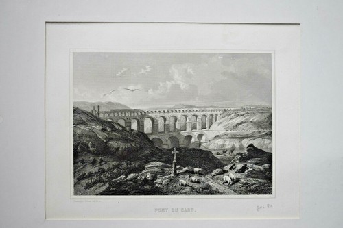 Pont gard rouargue - pont, du