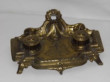 Encrier louis 1900 bronze - louis,