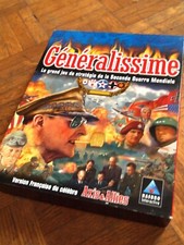 Coffret pc big box Généralissime (wargame vidéo)