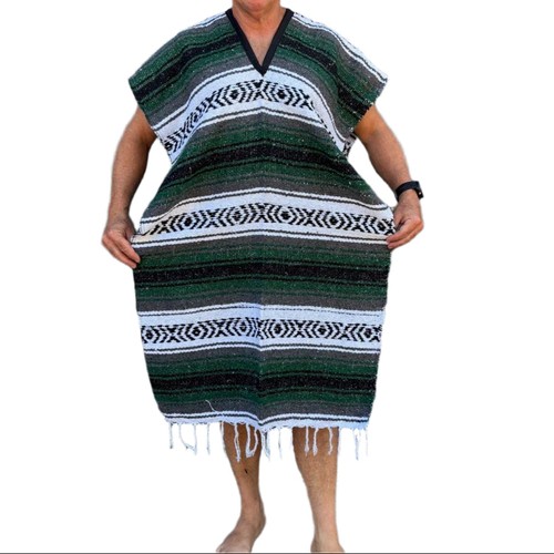 Mexican Poncho Western Clint