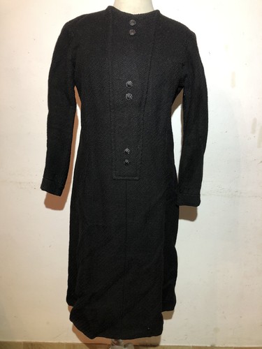 Robe noire ancienne femme - robe,