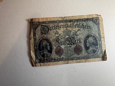  2 anciens billets allemand de