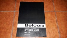 Brochure Publicité Annonce Catalogue Belcom Émetteurs-récepteurs 1970 Bateau