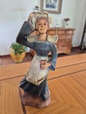 Ancien SANTON de Provence XIXe  bois de buis  finement sculpté