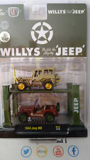 M2 Machines Auto-Lift Willy's Jeep 1944 Jeep MB Chase (NG70)