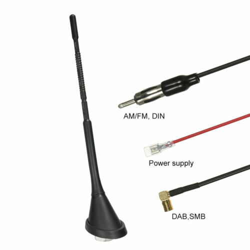 Antenne toit amplifiée - dab, +