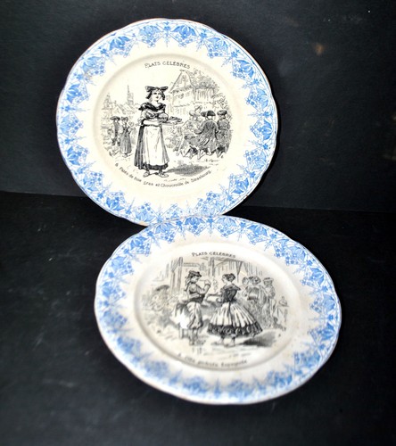 Sarreguemines lot assiette - sarreguemines,