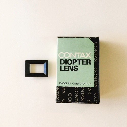 Objectif dioptrique contax - objectif,