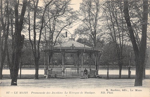 Cpa promenade des jacobins - promenade,
