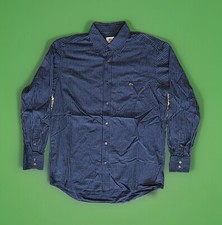 Chemise à Rayures Lacoste ? Striped Shirt / Vintage Collector 90's / Bleu 41 L
