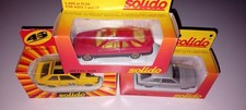 Solido 1/43 Lot de 3 voitures