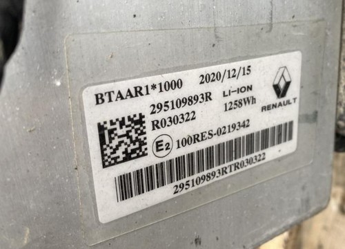 Batterie traction renault - de,