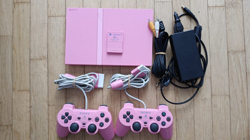 Console ps2 rose sony - console,