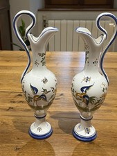  Paire d'aiguières en faïence Martres Tolosane