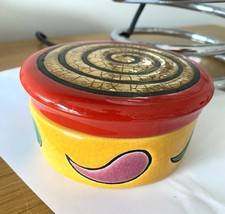 Petite Boite Émaux De Longwy Modele Sémantique Céramique Émaillée Antiqu Vintage