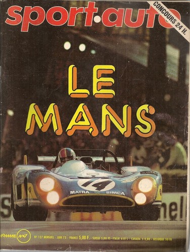 Sport auto 137 - sport, mans