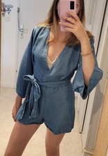 Combishort effet jean T.S