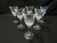 6 VERRES A VIN CRISTAL DE SAINT LOUIS MODELE PROVENCE PARFAIT ETAT