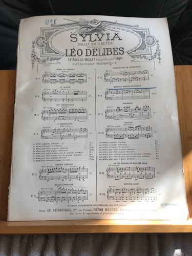 Léo delibes sylvia 8 - léo,